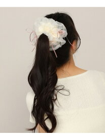 リボンチュールシュシュ Heather ヘザー ヘアアクセサリー ヘアゴム[Rakuten Fashion]