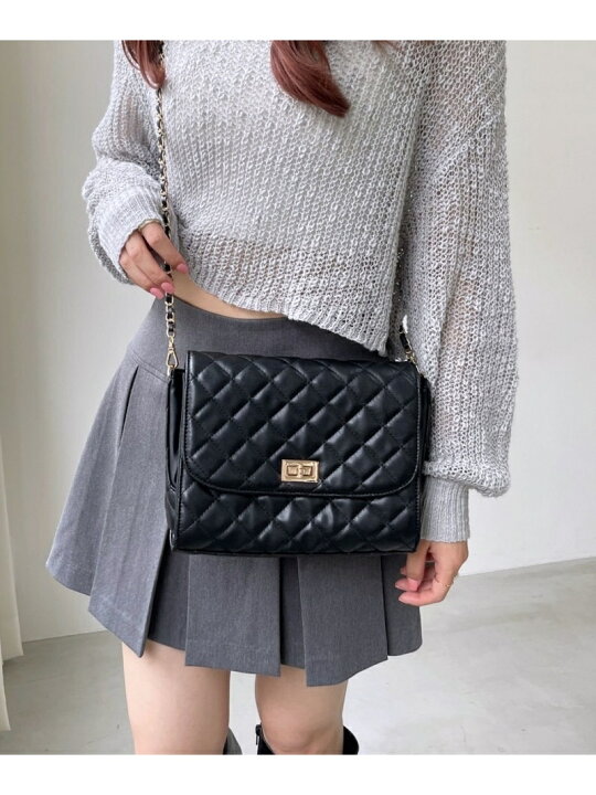 楽天市場】(W)ASキルティングショルダー Heather ヘザー バッグ 
