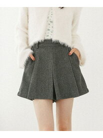 【SALE／55%OFF】アソートプリーツショートパンツ Heather ヘザー パンツ その他のパンツ ブラウン ブラック ベージュ グレー【RBA_E】[Rakuten Fashion]