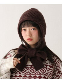 【SALE／37%OFF】ニットバラクラバ Heather ヘザー 帽子 ニット帽・ビーニー ブラウン ホワイト グレー【RBA_E】[Rakuten Fashion]