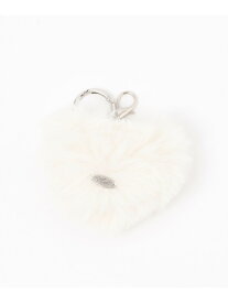 アソートハートチャーム Heather ヘザー ファッション雑貨 チャーム・キーチェーン ベージュ ブラウン[Rakuten Fashion]