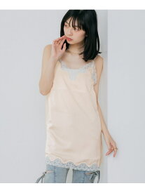 【SALE／55%OFF】レーストリムサテンキャミワンピース Heather ヘザー ワンピース・ドレス チュニック ブラック ホワイト【RBA_E】[Rakuten Fashion]