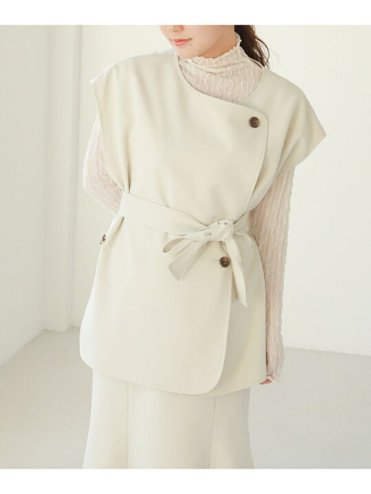 楽天市場】【SALE／50%OFF】(W)サイドスリットNCDBジレ Heather ヘザー 