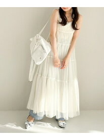 【新色入荷】チュールレイヤードキャミワンピース Heather ヘザー ワンピース・ドレス ワンピース【送料無料】[Rakuten Fashion]