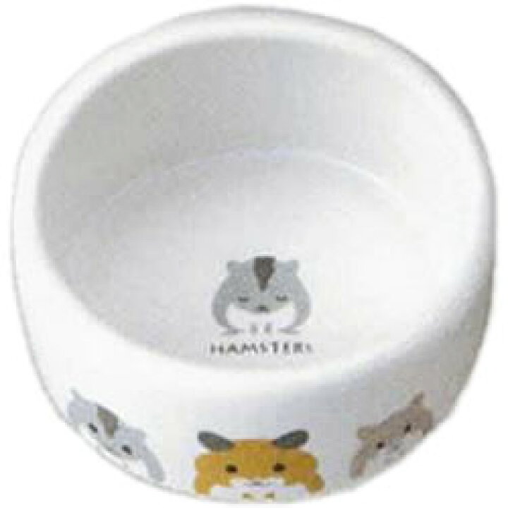 楽天市場 ハムちゃんのフード付き食器 エサ入れ 餌入れ 陶器 ご飯入れ 小動物 ハムスター ジャンガリアン Marukan 小動物専門店ヘヴン
