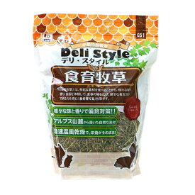 【アウトレット・賞味期限2024年6月】デリスタイル 食育牧草/主食 フード エサ チモシー 野草 ハーブ 小動物