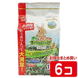 【同梱・無地梱包不可】バニーグレードチモシー 1kg【1個あたり1126円・1セット(6個)まとめ買いでお得・一度のご注文で1セットまで】