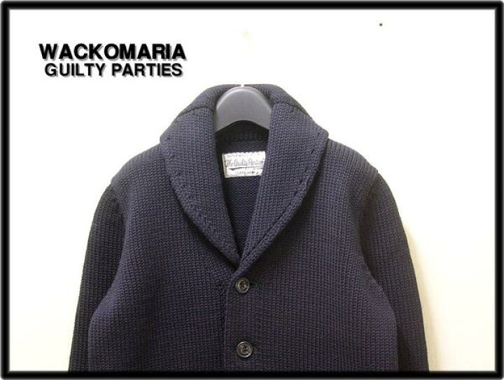 楽天市場】S【WACKO MARIA ワコマリア ショールカラーカーディガン 