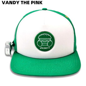【VANDY THE PINK BURGER LOGO HAT / GRN バンディーザピンク バーガー ロゴ ハット / グリーン 緑 バンディー ザ ピンク キャップ 帽子】