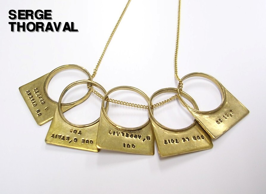 GOLD 【SERGE THORAVAL [セルジュトラヴァル] 5連ネックレス】【中古】 | HEAVENS