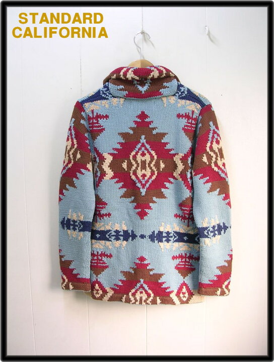 楽天市場】L【STANDARD CALIFORNIA SD HANDKNIT CARDIGAN TURQUOISE  
