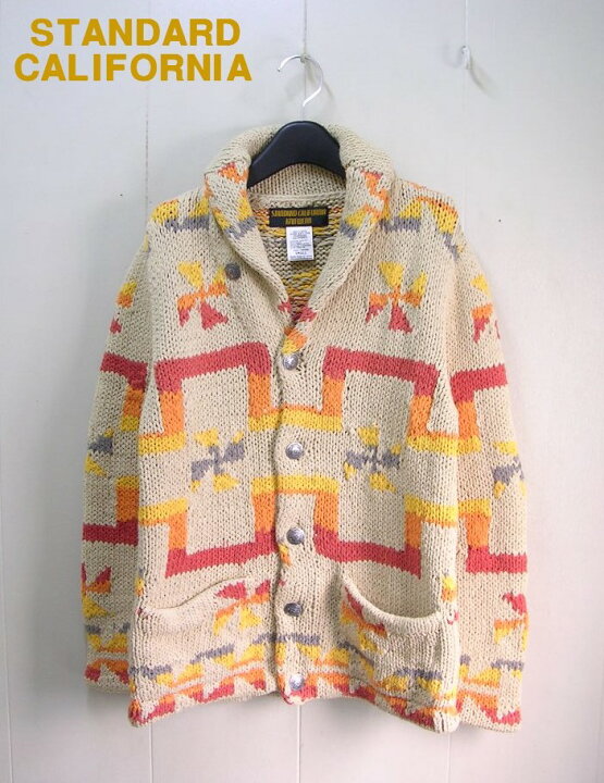 楽天市場】S【STANDARD CALIFORNIA KNITWEAR SD HANDKNIT CARDIGAN  