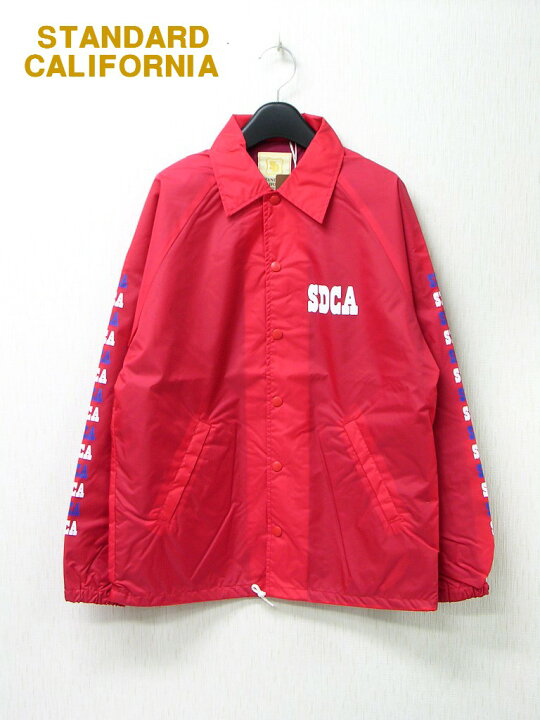 楽天市場】L【STANDARD CALIFORNIA SD COACH JACKET TYPE2 RED 