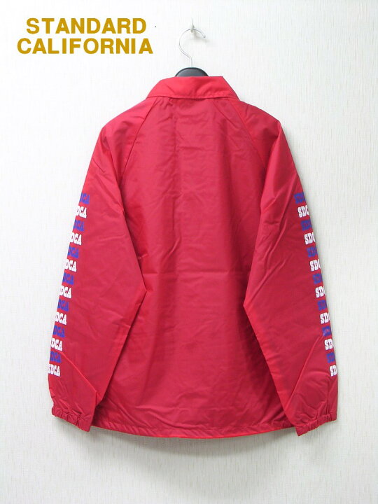 楽天市場】L【STANDARD CALIFORNIA SD COACH JACKET TYPE2 RED
