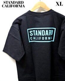XL【STANDARD CALIFORNIA SD HEAVYWEIGHT BOX LOGO Tee BLACK スタンダードカリフォルニア ヘビーウェイト ボックスロゴ Tシャツ SD Tシャツ ブラック】