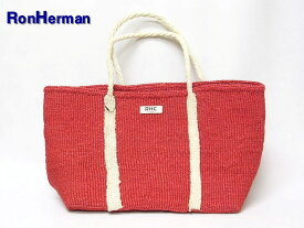 【RHC Ron Herman Bag Red ロンハーマン かごバッグ トートバッグ】