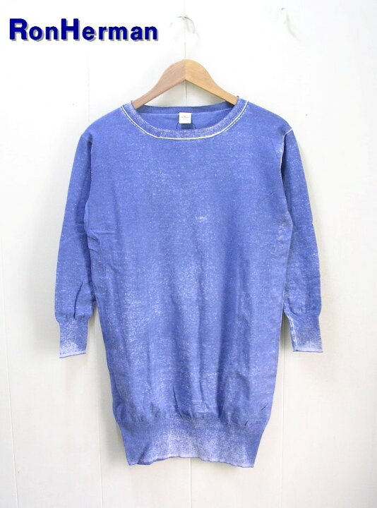 楽天市場 Xs ブルー Blue Ron Herman California ロンハーマン ニット ワンピース 1071 美中古 Heavens