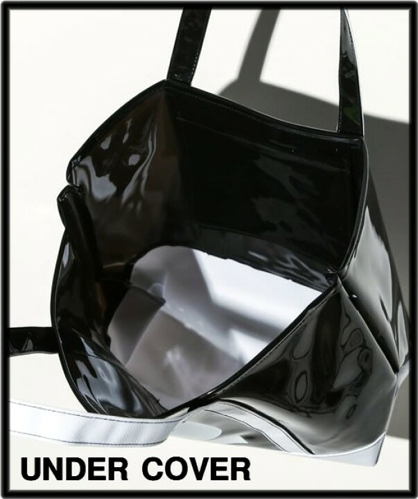 楽天市場】【UNDERCOVER PVCクリアトート Uロゴ トートバッグ BLACK 