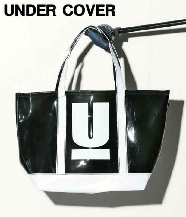 楽天市場】【UNDERCOVER PVCクリアトート Uロゴ トートバッグ BLACK 