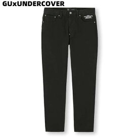 S【GUxUNDERCOVER スキニーパンツ UNDERCOVER +X ジーユー x アンダーカバー スキニーパンツ 黒 ブラック】