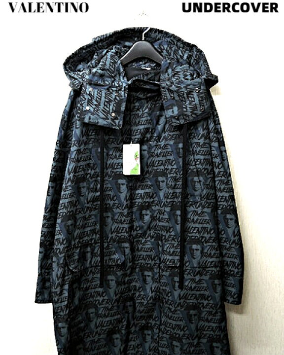 楽天市場】50【VALENTINO Logo-Print Trench Cort UNDERCOVER  