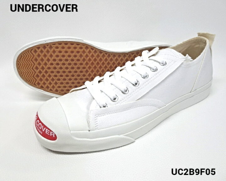楽天市場】XL(28-28.5cm)【UNDERCOVER 22AW TOE LOGO CANVAS SNEAKERS 