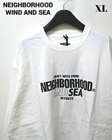 XL【NEIGHBORHOOD NH X WIND AND SEA . TEE LS-1 231PCWSN-LT01S WHITE ネイバーフッド ロンTシャツ ウィンダンシー ロンTシャツ ホワイト 2023ss】