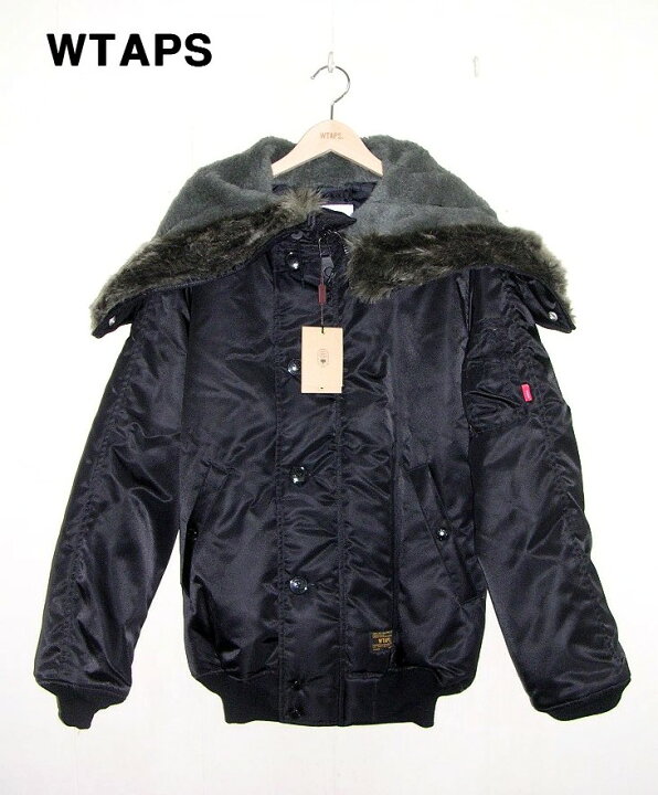 楽天市場】X-LARGE【WTAPS N-2B JACKET 172GWDT-JKM01 BLACK ダブル 