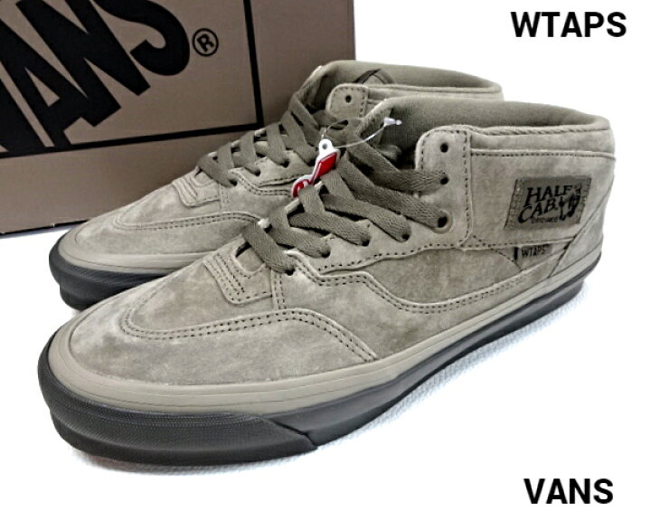 楽天市場】US9.5(27.5cm)【VANS Og Half Cab Lx Wtaps Coyote 