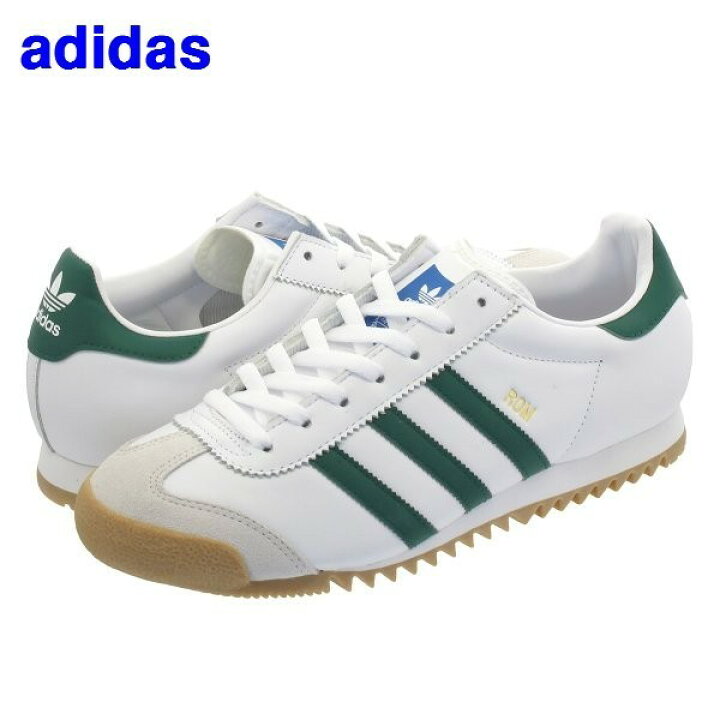 楽天市場 Us 9 1 2 27 5cm 復刻 Adidas Rom Cg5990 Ftwwht Cgreen Greone Ftwbla Vercol Grisun アディダス ローマ スニーカー グリーン Made In Indonesia Heavens