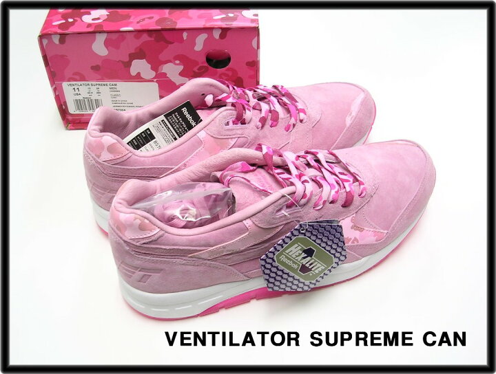 楽天市場】USA10(28cm)【Reebok VENTILATOR SUPREME CAMRON PINK 