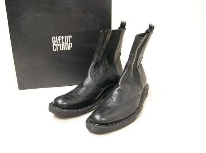 楽天市場】42【Giftur Crump ギフチャークランプ レザーブーツ 