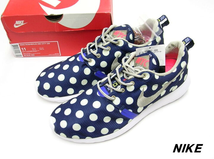 楽天市場】11(29cm) 黒タグ付き【NIKE ROSHERUN NM CITY QS 667632-400 