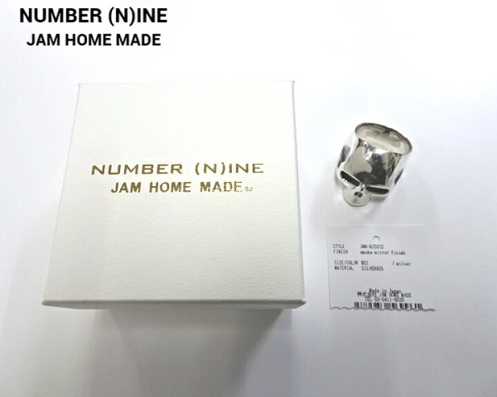楽天市場】#21【NUMBER (N)INE × JAM HOME MADE SKULL RING ジャム 