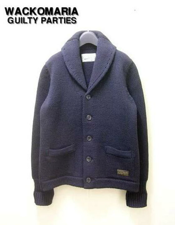 楽天市場】S【WACKO MARIA ワコマリア ショールカラーカーディガン  