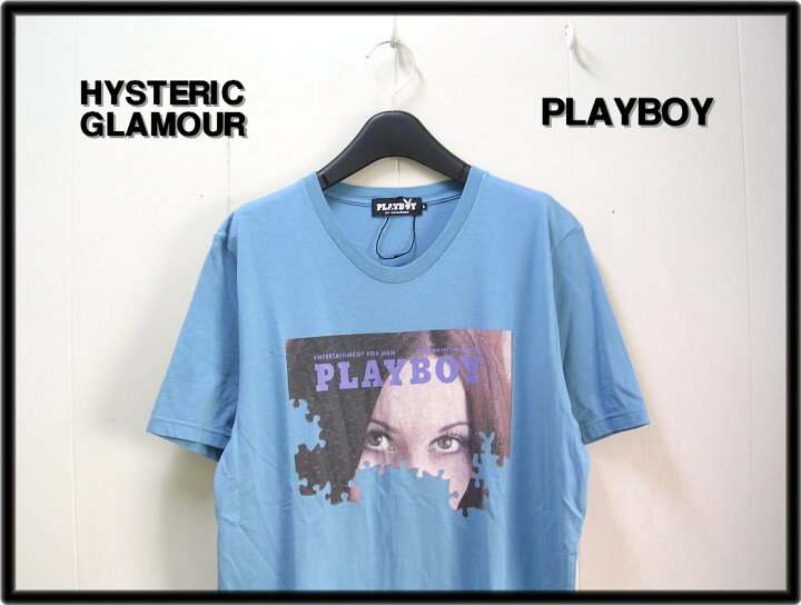 楽天市場】L【HYSTERIC GLAMOUR PLAYBOY TEE 1241CT09 ヒステリック 