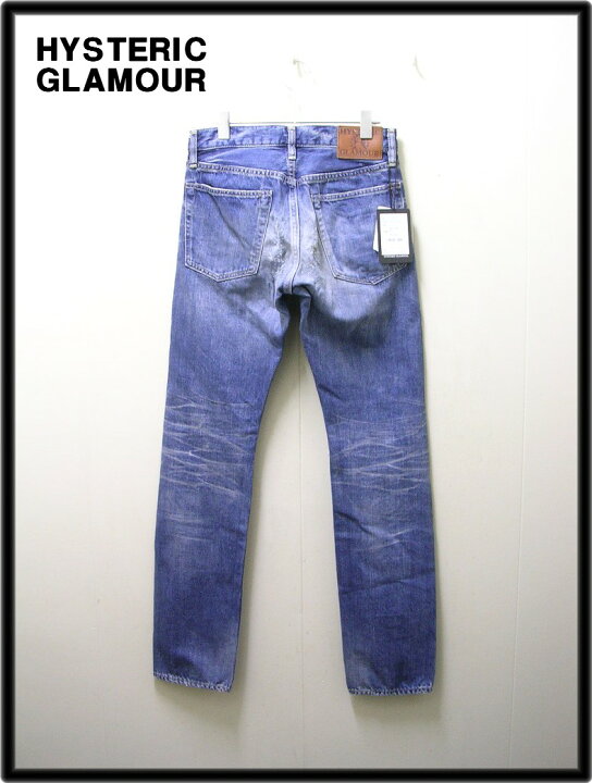 楽天市場】30【HYSTERIC GLAMOUR ヒステリックグラマー RSM加工デニム  