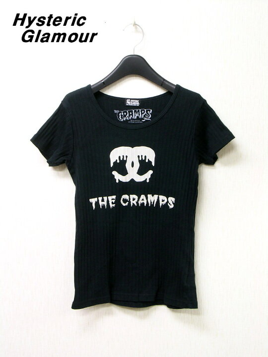 楽天市場】F【HYSTERIC GLAMOUR THE CRAMPS/MK pt T-SHIRT Black  