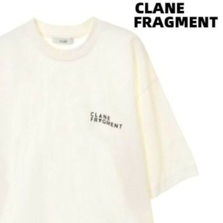 楽天市場】L WHITE【CLANE x FRAGMENT T-SHIRT No. 19105-2234 クラネ 