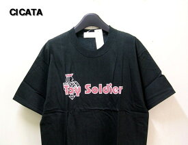 L 別注 【CICATA [シカタ] Tシャツ Black Toy Soldier RIHITO リヒト ブラック】