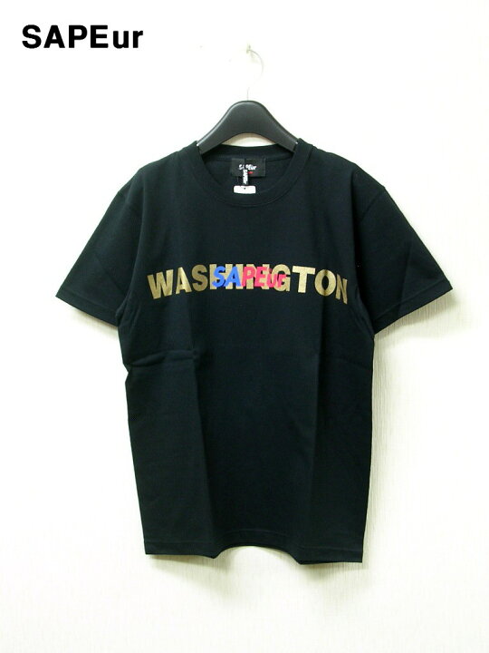 楽天市場】S【SAPEur WASHINGTON head S/S Tshirt Black サプール  