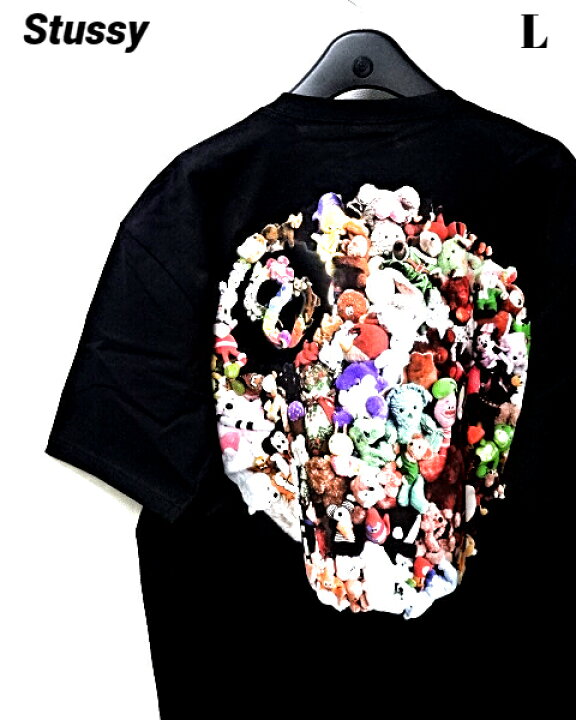 楽天市場】L【Stussy PLUSH TEE BLACK ステューシー Tシャツ ブラック