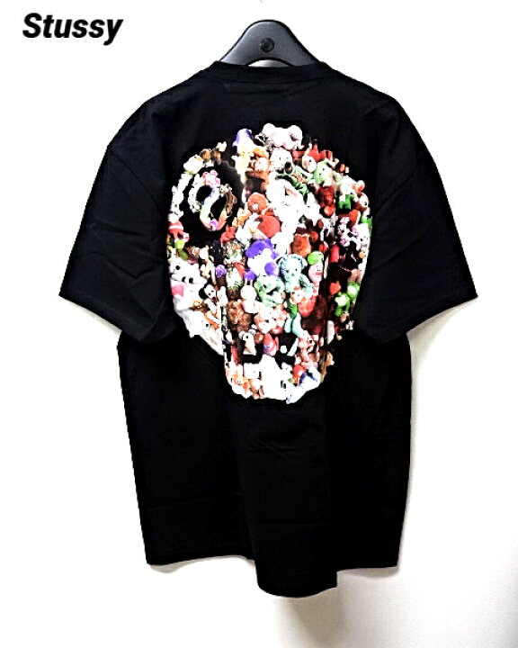 楽天市場】L【Stussy PLUSH TEE BLACK ステューシー Tシャツ ブラック 
