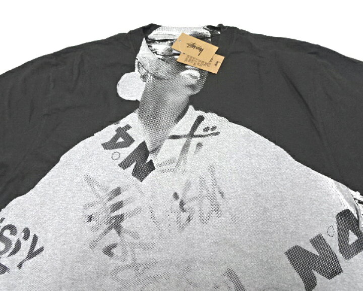 楽天市場】【Stussy Paris Tee FADED BLACK LADY PARIS PIG. DYED TEE 