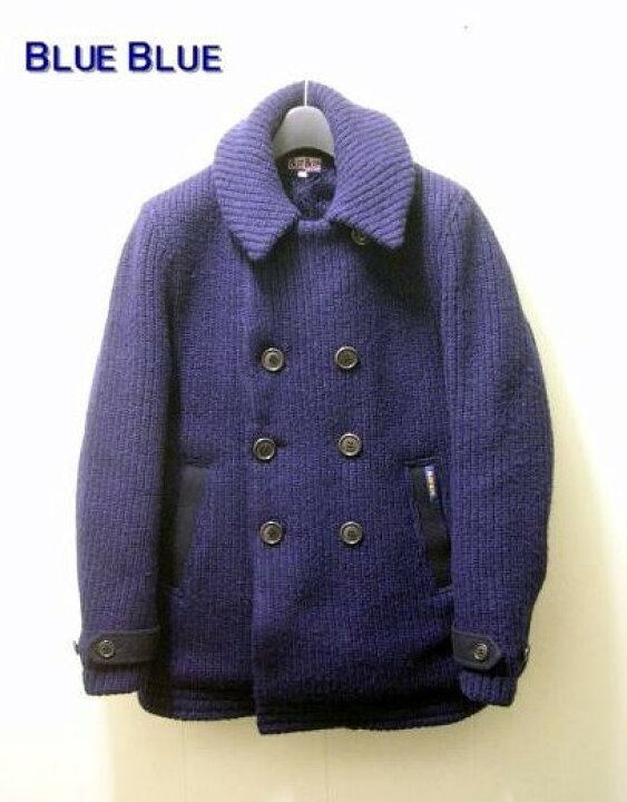 楽天市場】2(M)【BLUE BLUE ブルー ブルー 圧縮ニットPコート  