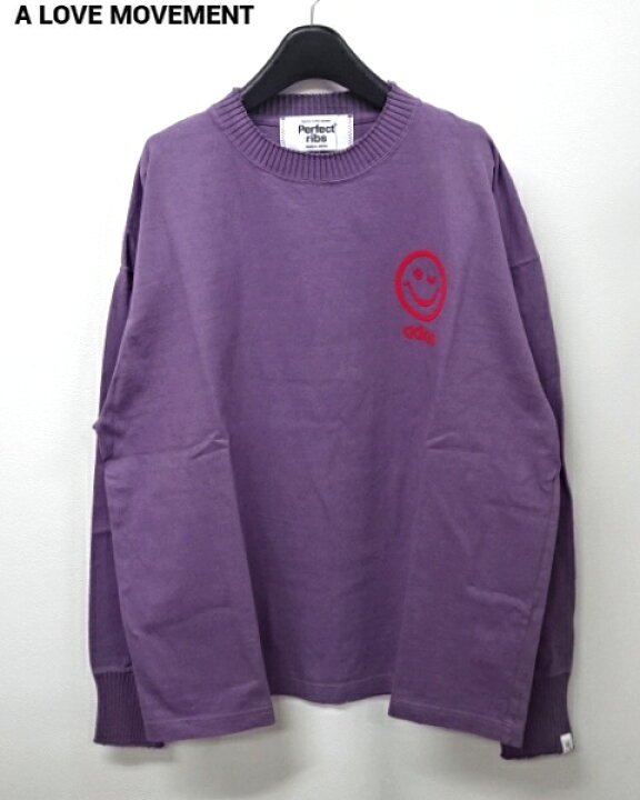 楽天市場】L【A LOVE MOVEMENT × Perfect ribs BASIC LONG SLEEVE T  