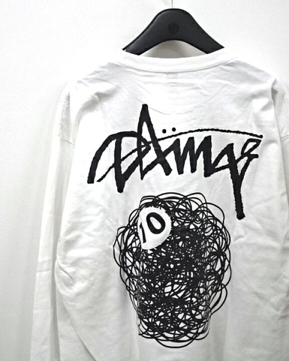 楽天市場】【DAMA SURFBOARDS 10 DAMA LONG SLEEVE TEES /WHITE ダマ 