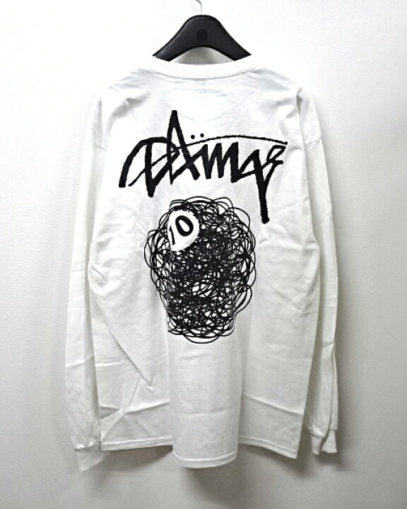 楽天市場】【DAMA SURFBOARDS 10 DAMA LONG SLEEVE TEES /WHITE ダマ 