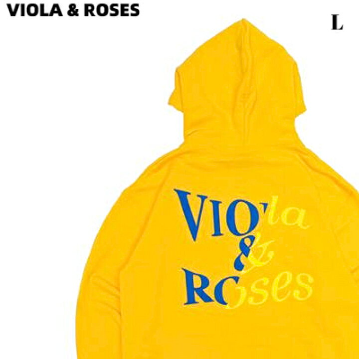 楽天市場】L【VIOLA&ROSES CRACKED CONCRETE PUFF PRINT HOODIE(GOLD 