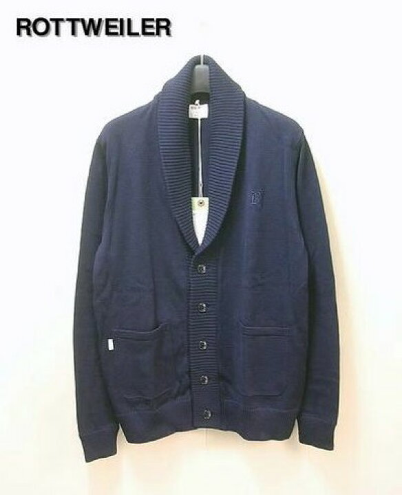 楽天市場】M【ROTTWEILER SHAWL COLLAR CARDIGAN RW121-029 ロット 